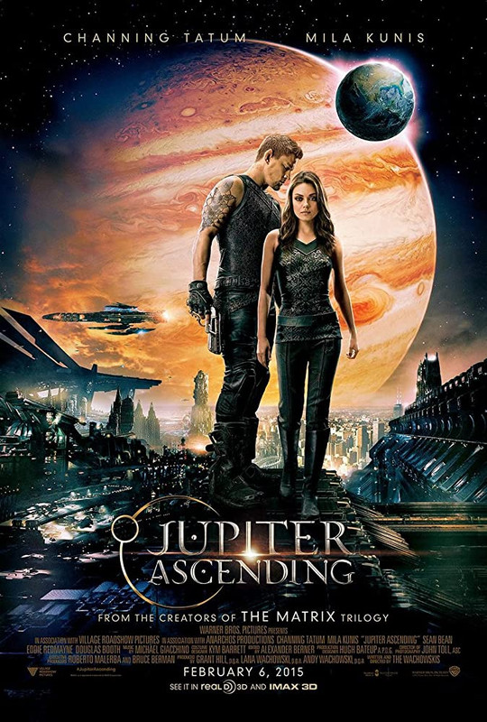 Poster film 'Jupiter Ascending' (2015)