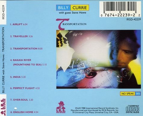 Billy Currie with Steve Howe - Transportation (1988) Lossless+MP3