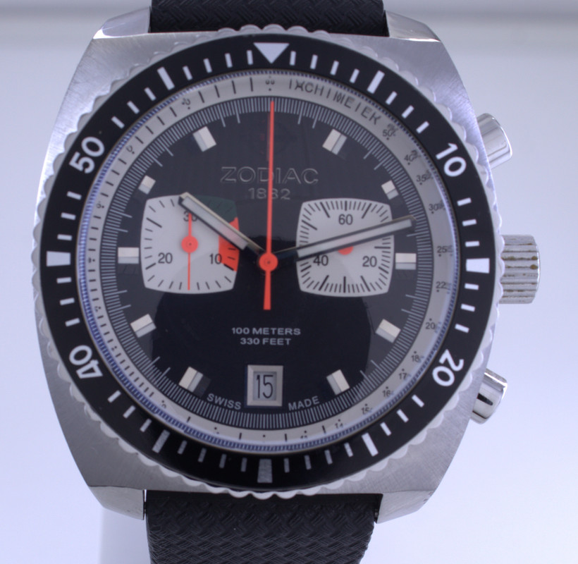 イソノ、zodiac zo5502 Zodiac ZO5502 Speed Dragon Mother of Pearl Dial, Stainless