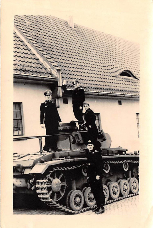 Panzerbefehlswagen IIl Antenne Übung bei Gera