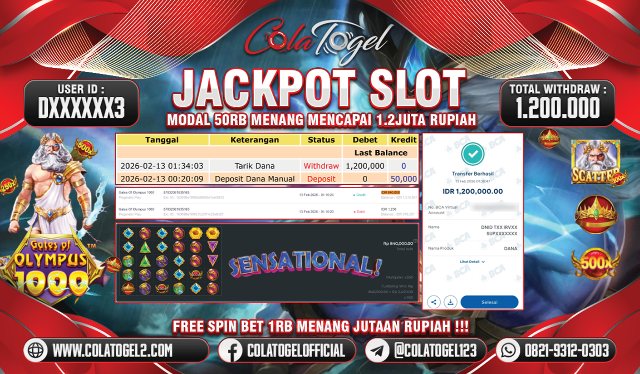 JACKPOT SLOT GACOR!!