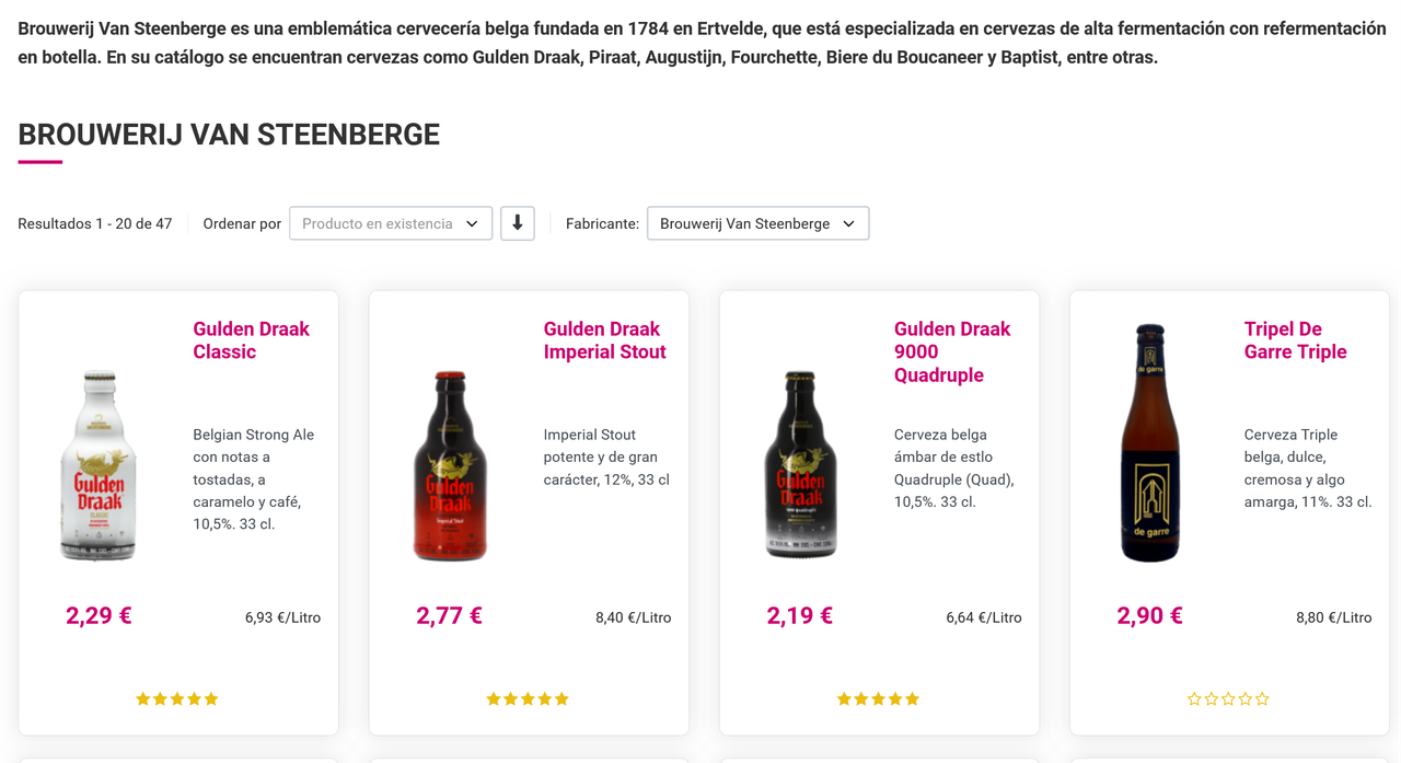 Screenshot 2025 11 19 at 10 10 11 Brouwerij Van Steenberge Cerveza Belga Brouwerij Van Steenberge