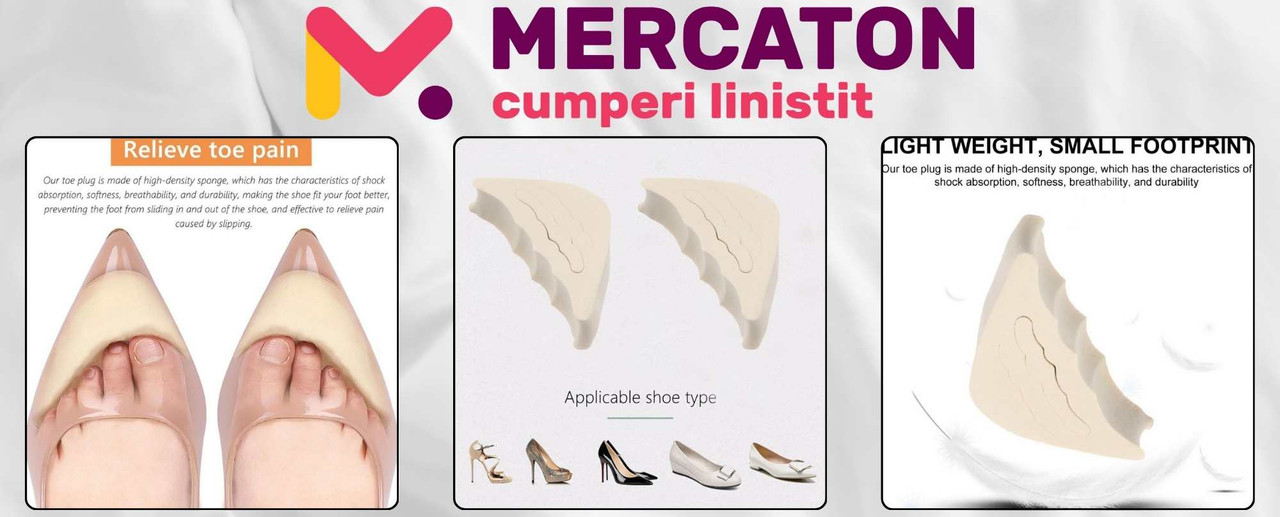 Set 2 Pernute Antialunecare Mercaton din Spuma EVA