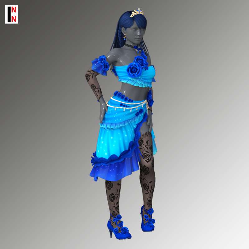 DOA Rosen Outfit for Genesis 8 Female DOA Rosen Outfit for Genesis 8 Female