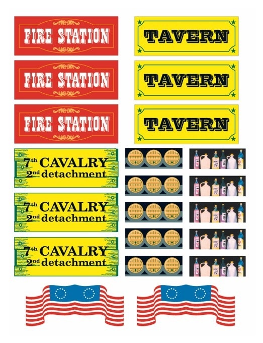 Calcomanies EXIN WEST, 2de8