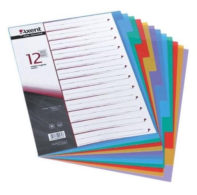 Порядок и быстрый доступ - пластиковые разделители для файлов и папок