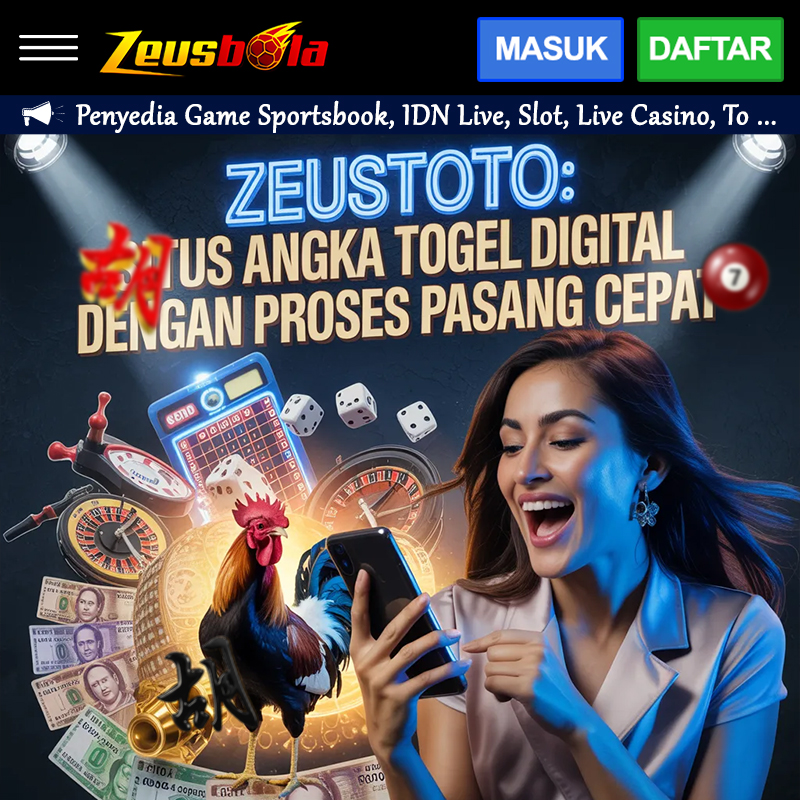 ZEUSTOTO: Situs Angka Togel Digital dengan Proses Pasang Cepat image 1