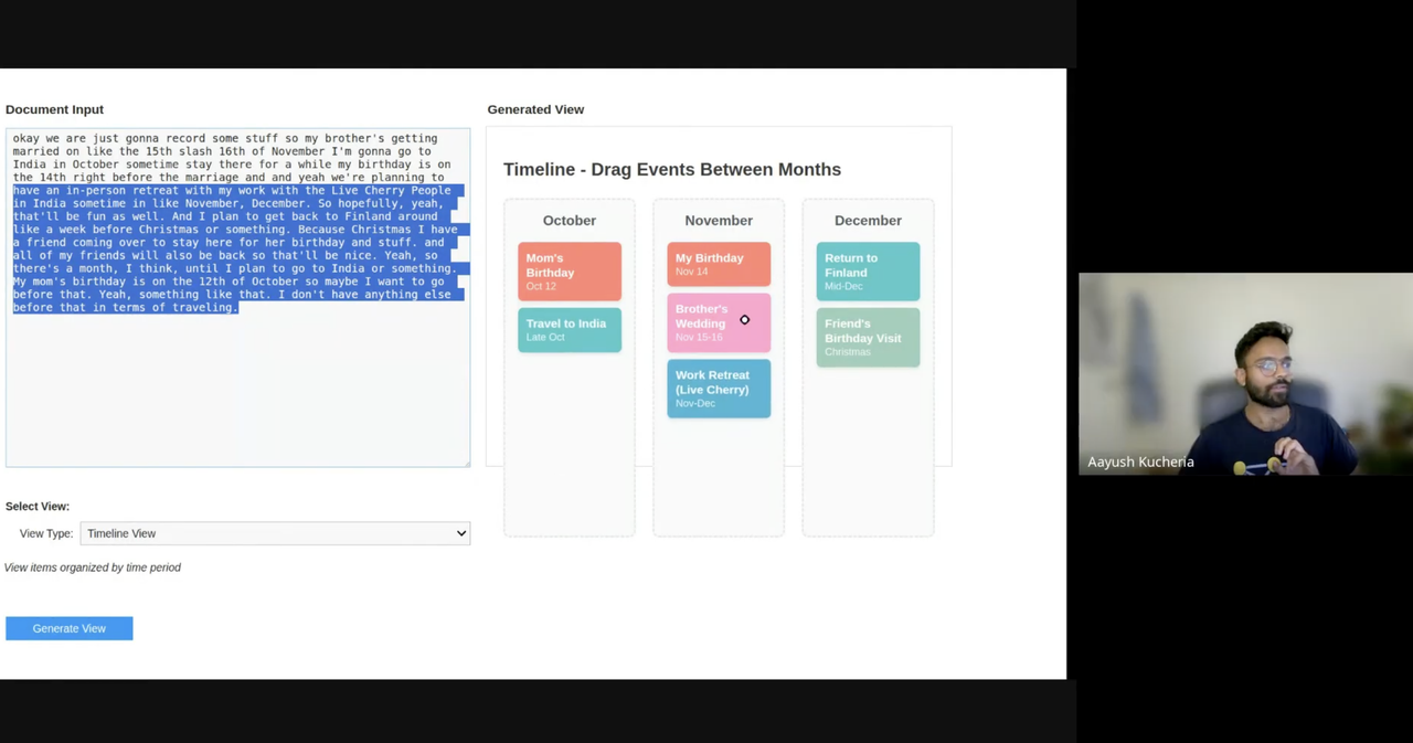 Presentation of Fellowship Prototypes