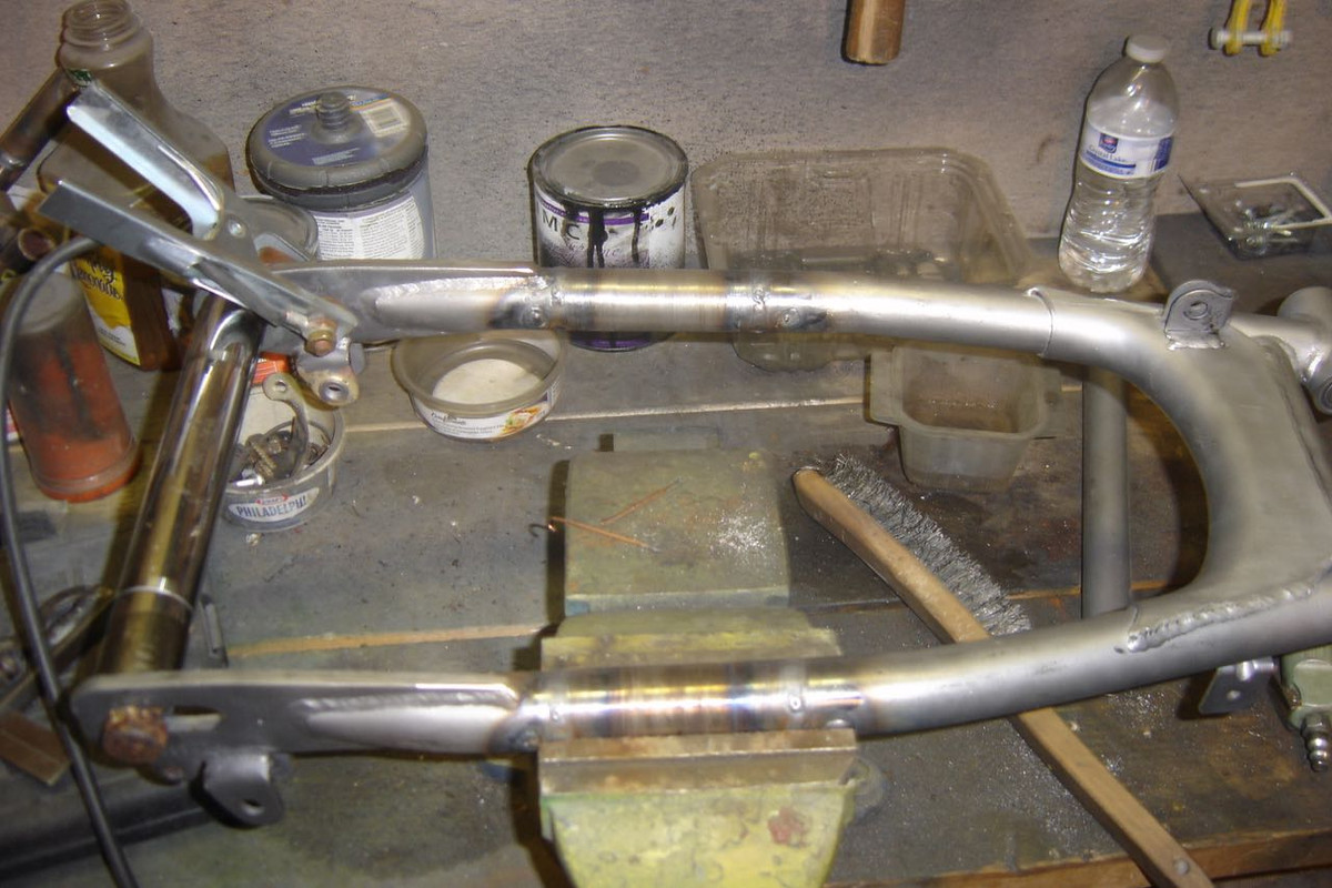 Bridgestone ext. swingarm complete