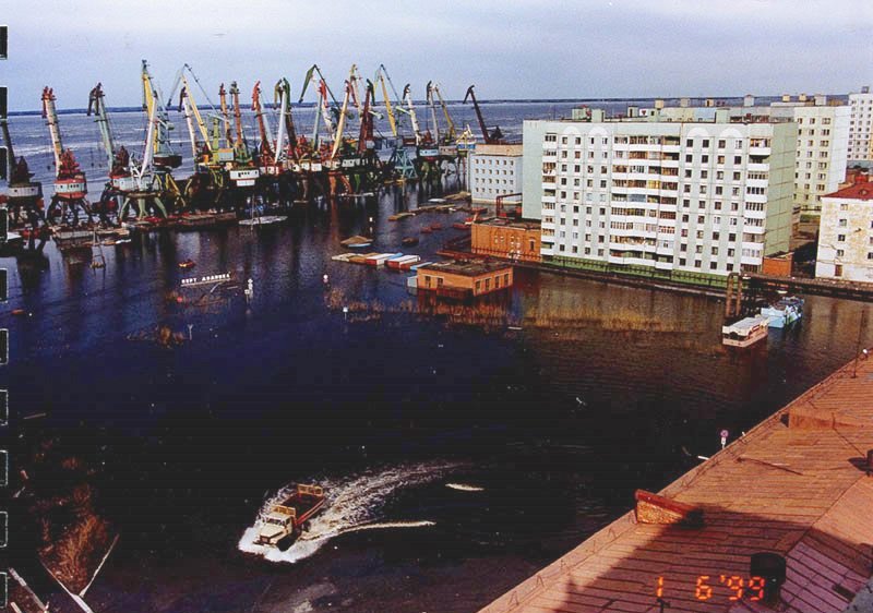 8-8 Дудинка  половодье