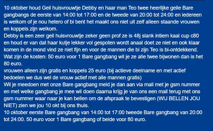Debby Tekst