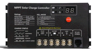 Le régulateur solaire MPPT 10A 12V/24V