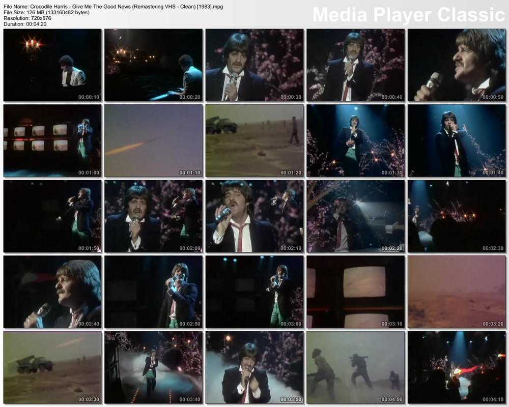 Crocodile Harris - Give Me The Good News (Remastering VHS - Clean) [1983]