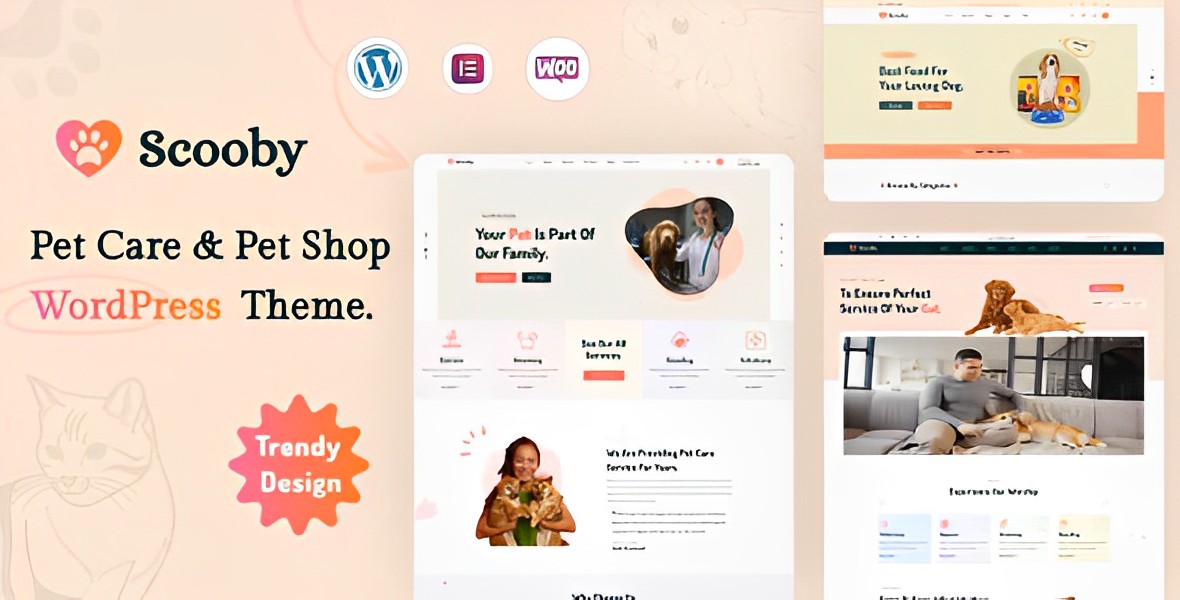 Scooby – Pet Care and Pet Shop WordPress Theme