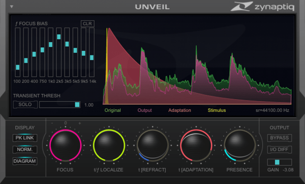 Zynaptiq UNVEIL v1.9.0