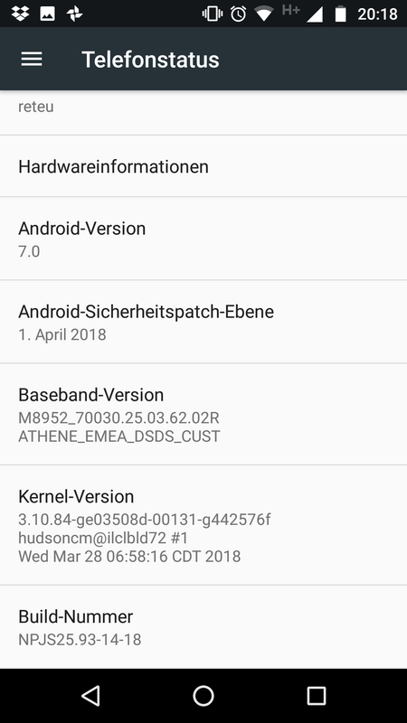 Telefonstatus