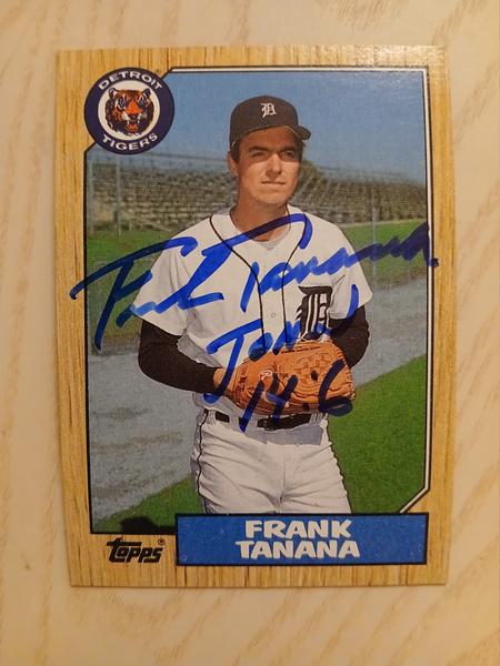 1987 Topps #726 Frank Tanana, Tigers