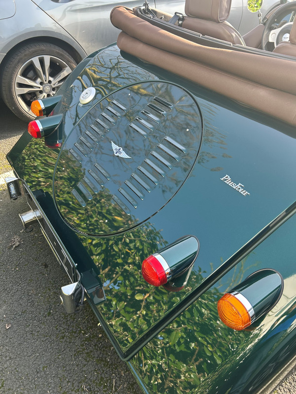 Montage final disque arrière plus four