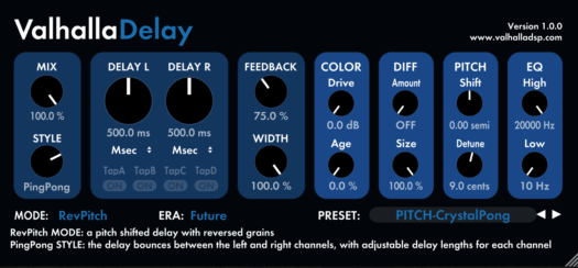 Valhalla DSP Valhalla Delay 1.5.2