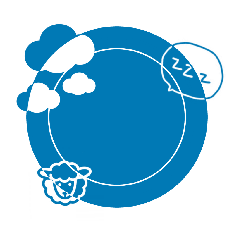 sleepy sheep mask