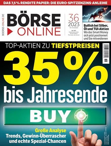 Börse Online Magazin No 36 vom 07  September 2023