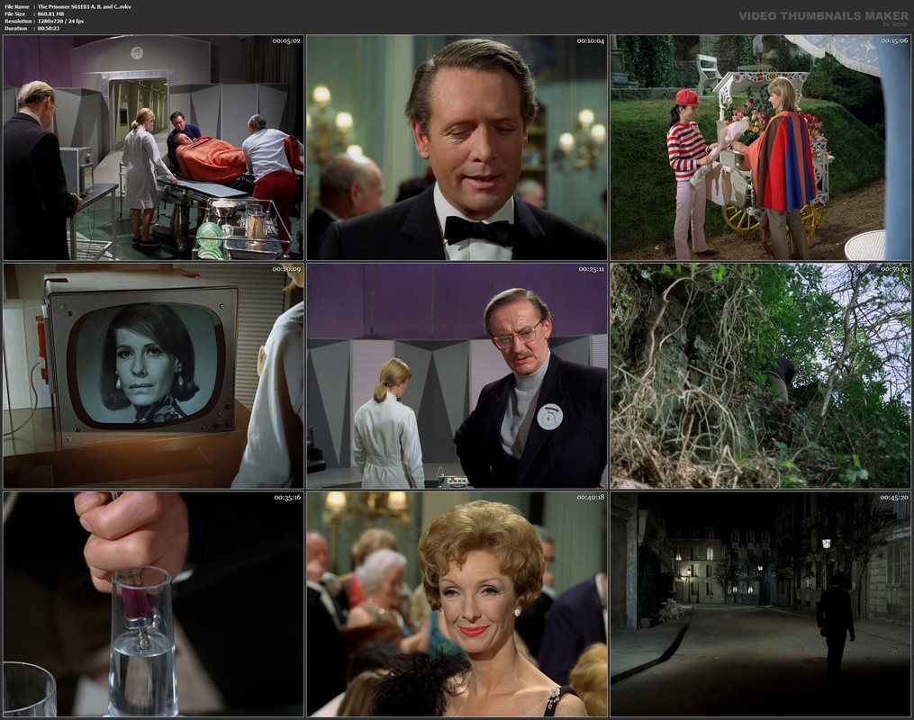 The Prisoner S01E03 A. B. and C..mkv