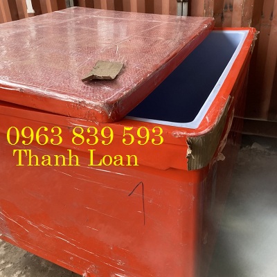 Thùng đá 1200lit trữ hải sản, thùng giữ lạnh 1200L hiệu hoa sen / 0963.839.593 Ms.Loan Thung-da-nhua-1200lit-tru-tom-ca-dong-lanh