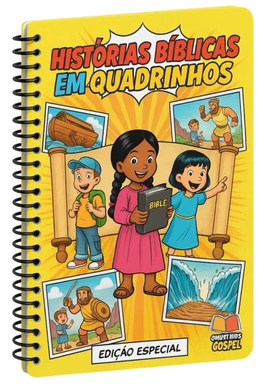Cover of the História em Quadrinhos Bíblica bonus.
