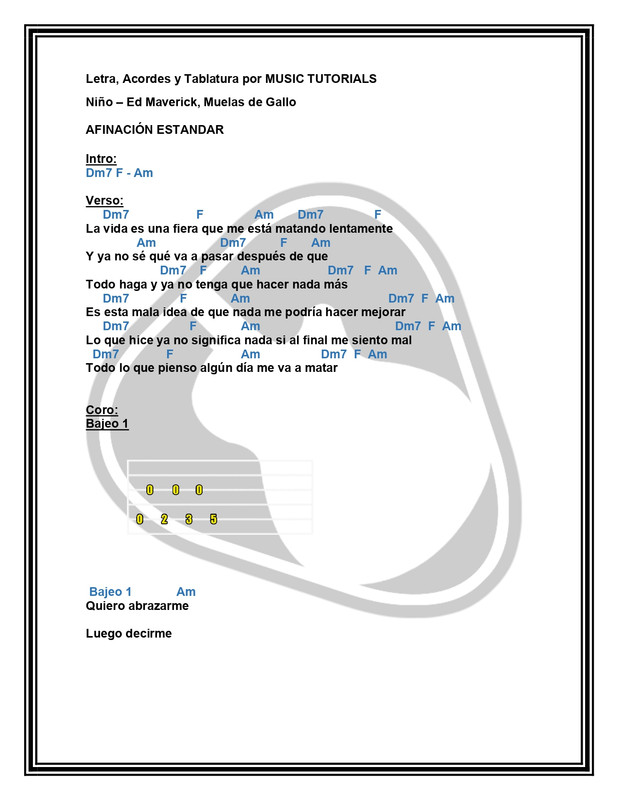 Niño Ed Maverick Muelas de Gallo Letra y Acordes by MUSICTUTORIALS_page-0001