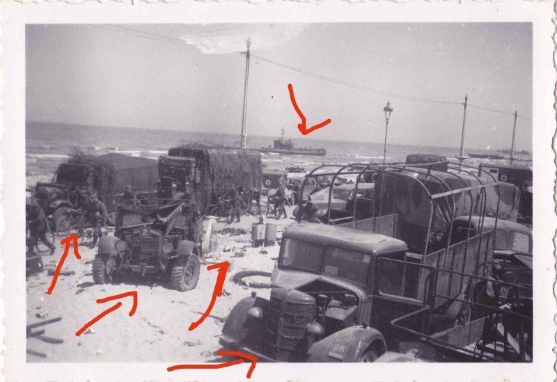 Technik Morris   Geschütz Einheit total zerstört