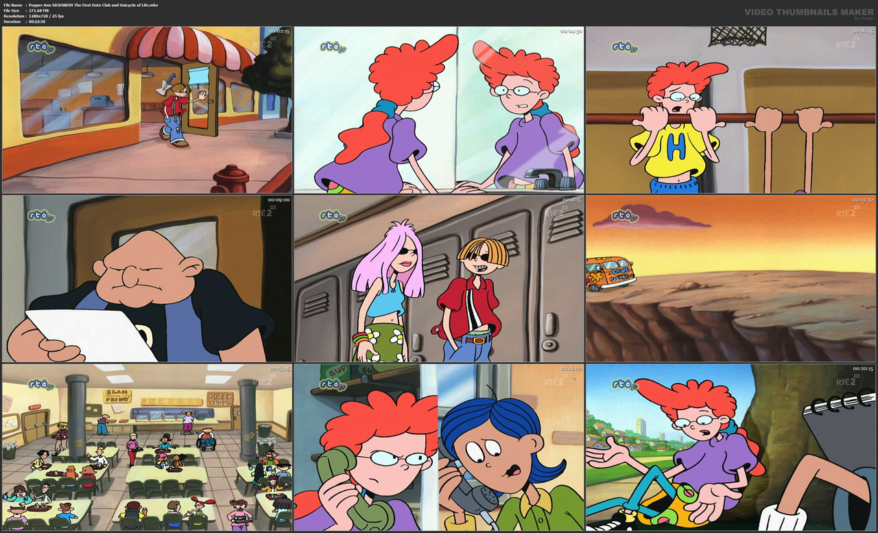 Pepper Ann S03E08E09 The First Date Club and Unicycle of Life.mkv