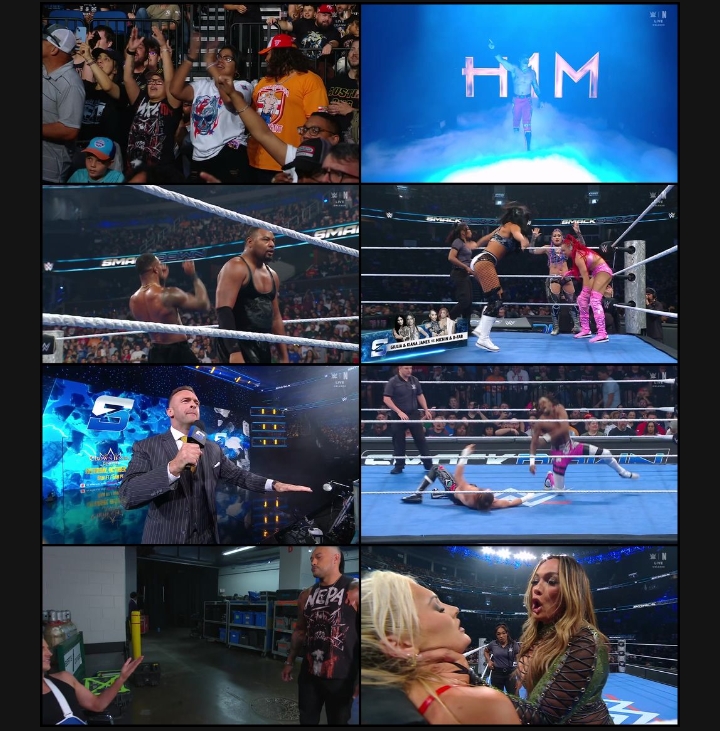 Screenshot of WWE Friday Night SmackDown ( 2025) &bull; Hindi, English on MovieLinkBD