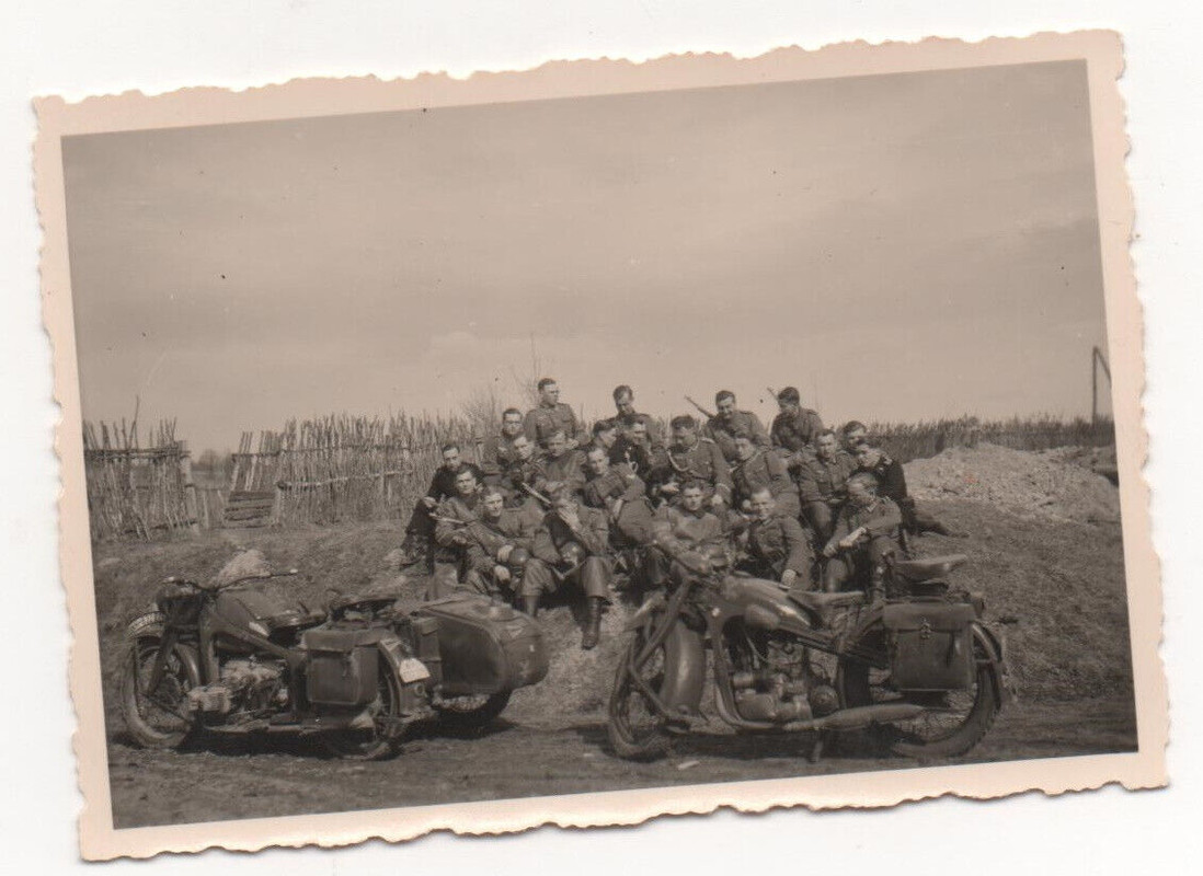 Russland Krad Motorrad Kennung Kradschütze BMW Zündapp DKW I.R.,Kradmelder Heer