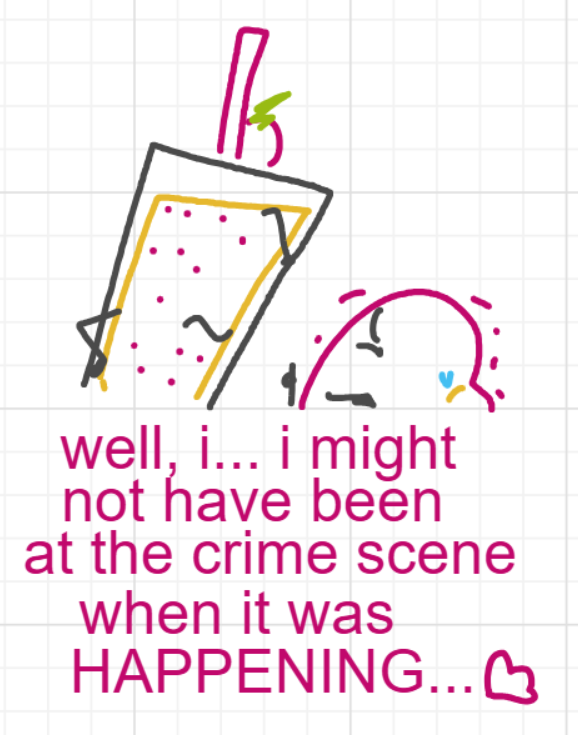 A panel from A Murder On The, episode six of the Board Boards object show by Furretwalk/WalkingFurret.