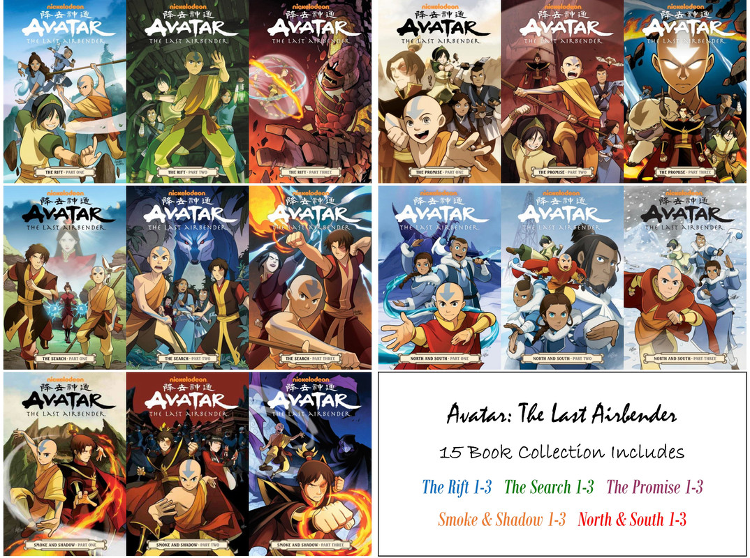 Avatar Last Airbender Graphic Novel Volume 15 North & South Part 3