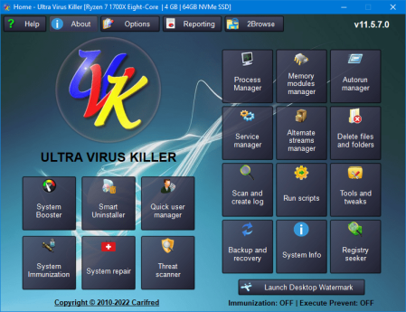 UVK Ultra Virus Killer Pro 11.5.7.4 UVK Ultra Virus Killer Pro 11.5.7.4