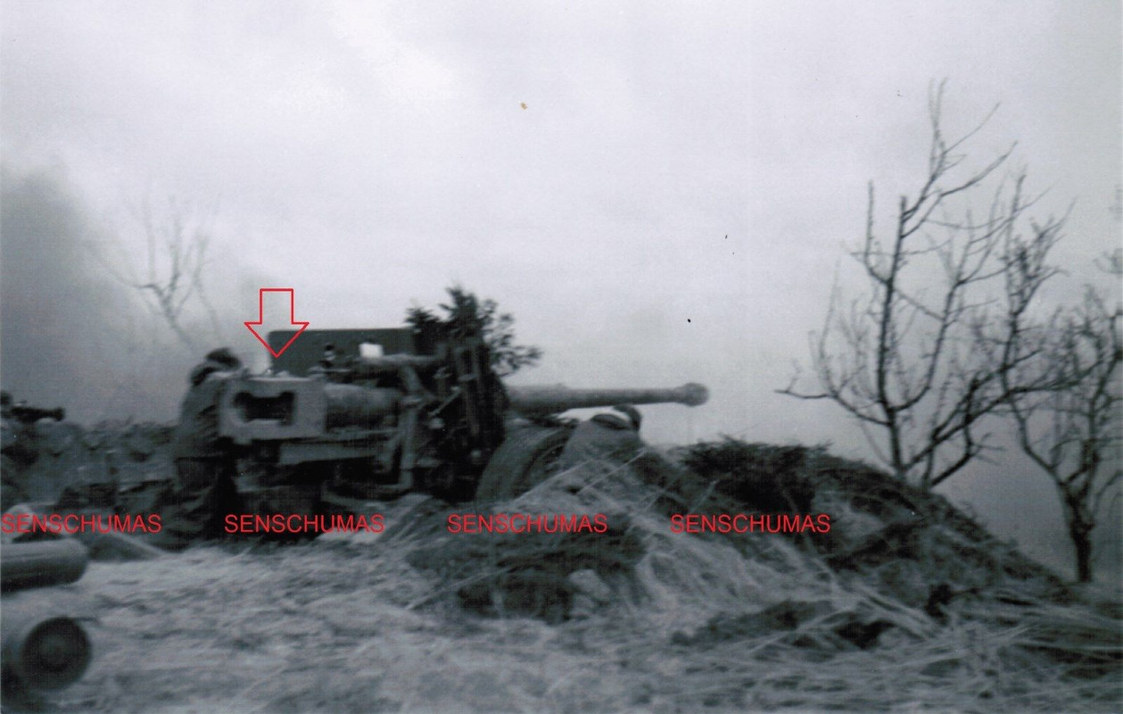 8,8 cm Panzerabwehrkanone ( Pak ) 43 - 41 in Einsatz. Ostfront 1944 ( 2 )