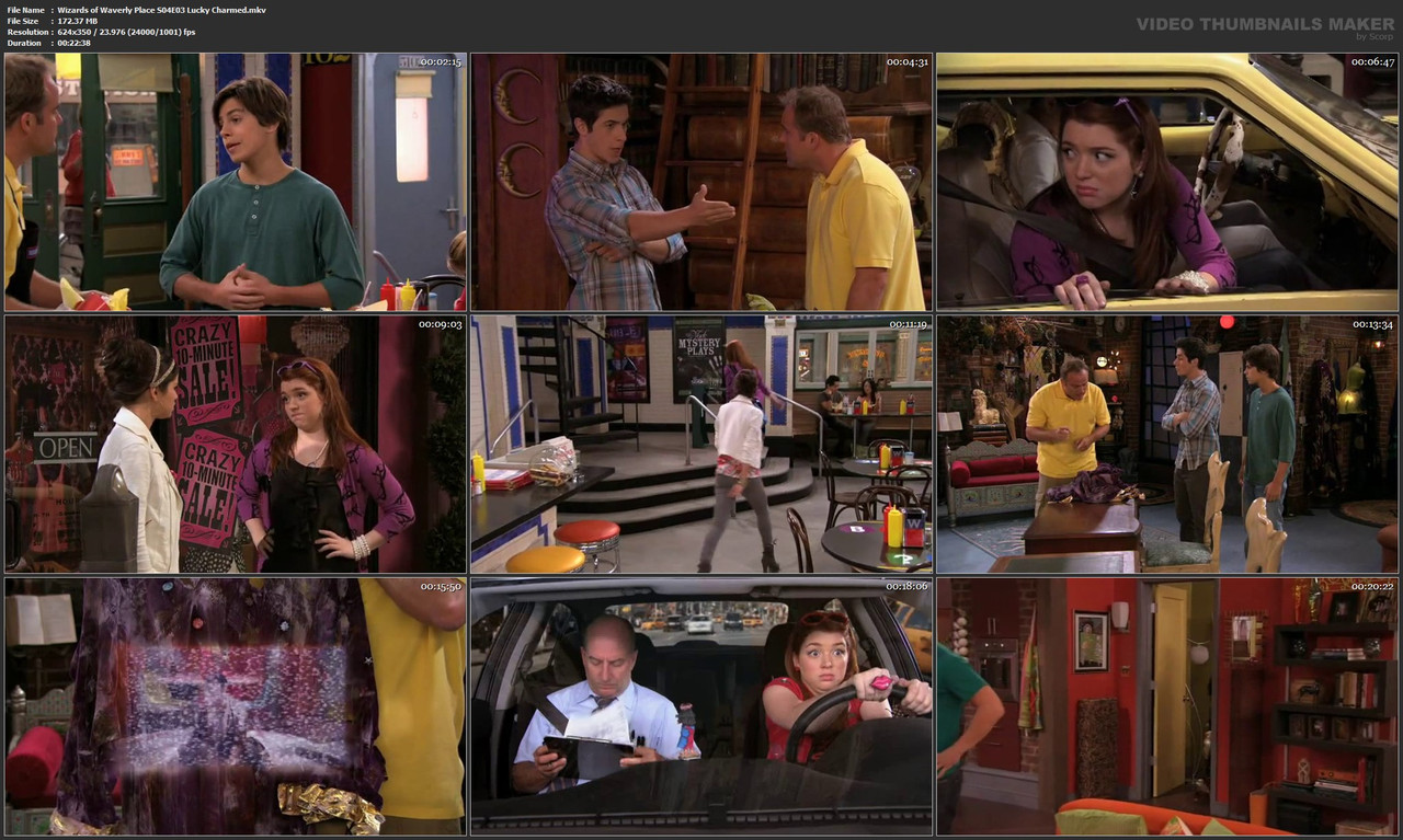 Wizards of Waverly Place S04E03 Lucky Charmed.mkv