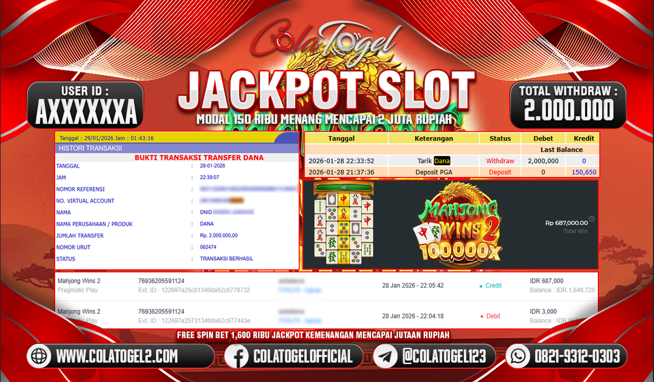 JACKPOT SLOT GACOR!!