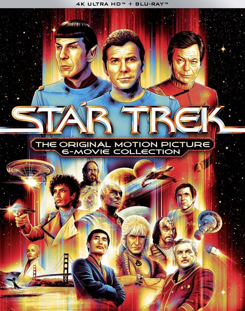 Star Trek: The Original Motion Picture 6-Movie Collection 4K / Star Trek: The Motion Picture / The Wrath of Khan / The Search for Spock / The Voyage Home / The Final Frontier / The Undiscovered Country (1979-1991) MULTi.2160p.UHD.BluRay.Remux.HEVC.Do