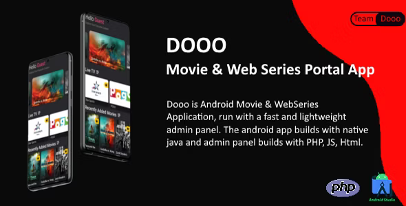 Dooo – Movie & Web Series Portal App