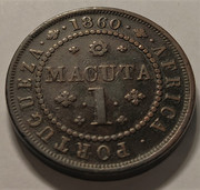 1 Macuta - Pedro V - Angola/Portugal, 1860 IMG-20210228-123936