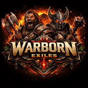 Warborn Exiles logo