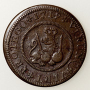 4 maravedís Felipe V Segovia 1719. PAS5679b