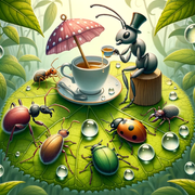 DALL-E-2023-10-24-17-33-13-Illustration-of-a-dewdrop-cafe-in-the-heart-of-the-garden-city-Seated