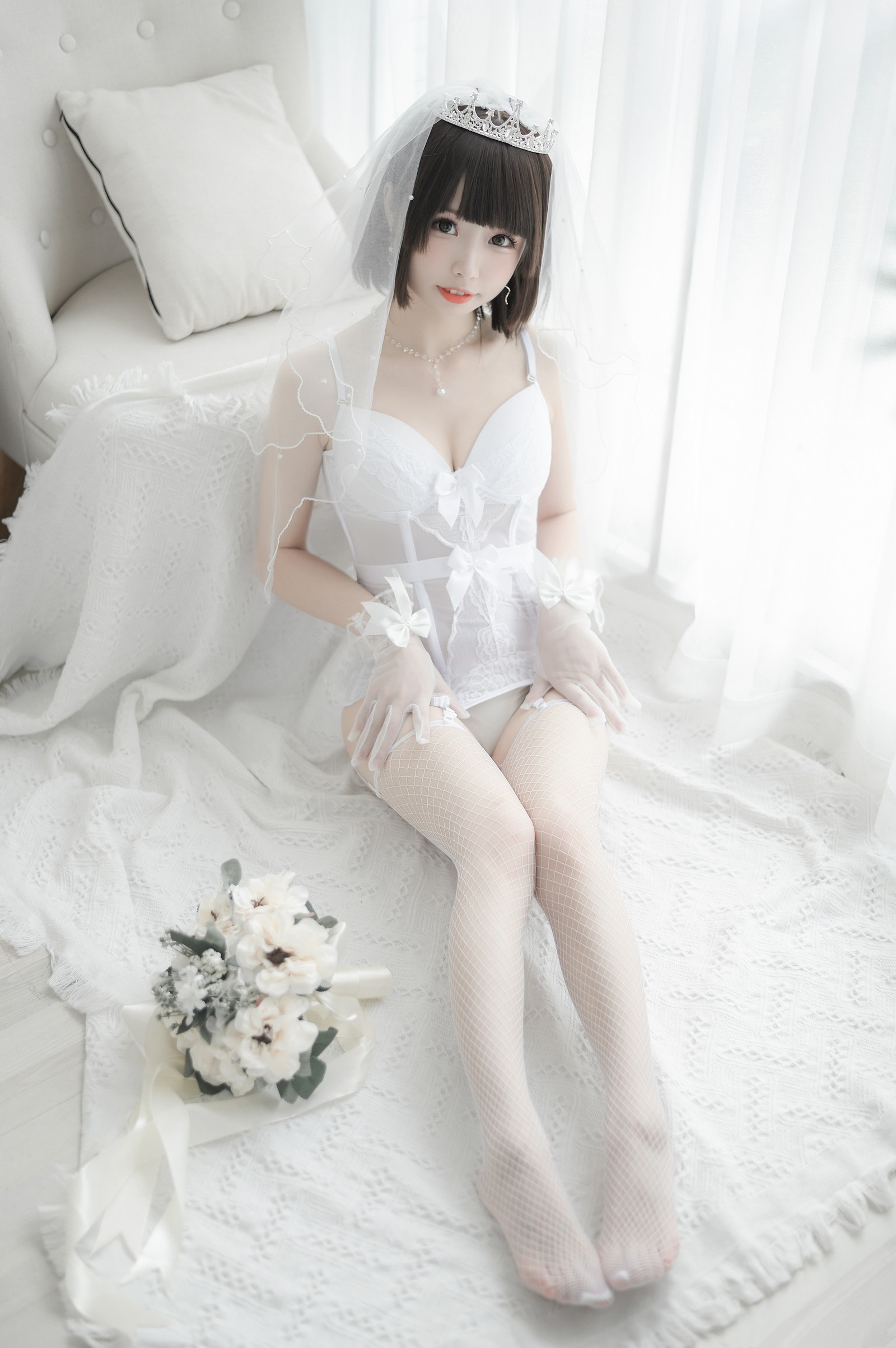 十万珍吱伏特（香川澪）婚纱主题写真合集｜42P｜593.1MB插图