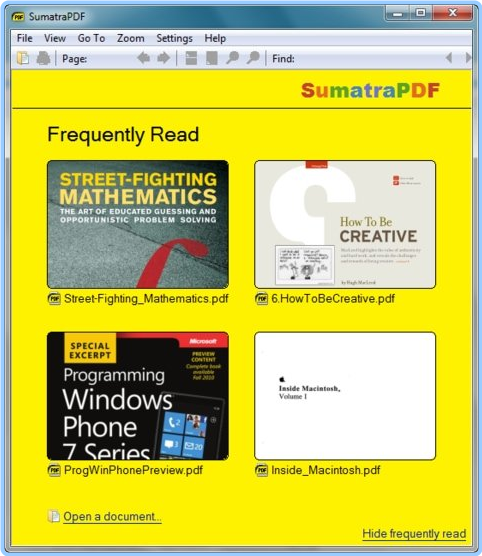 Sumatra PDF 3.6.16736 Prerelease + Portable Etbj34r3c7kr