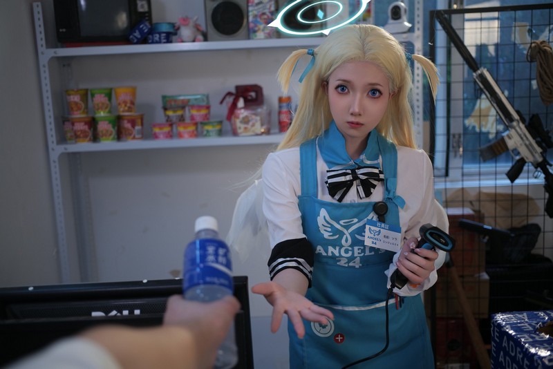小和甜酒 小空天使便利店 Cosplay 高清写真合集 [115P1V-1.08G]插图3