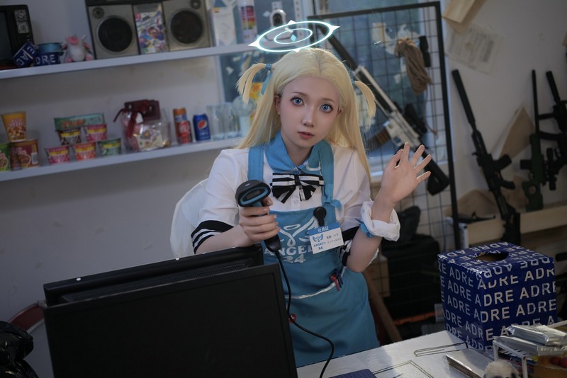 小和甜酒 小空天使便利店 Cosplay 高清写真合集 [115P1V-1.08G]插图4