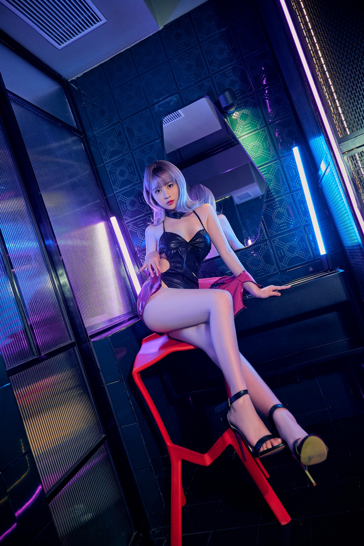 年年nnian Cyber Girl赛博少女写真集 高清性感Cosplay图集插图5